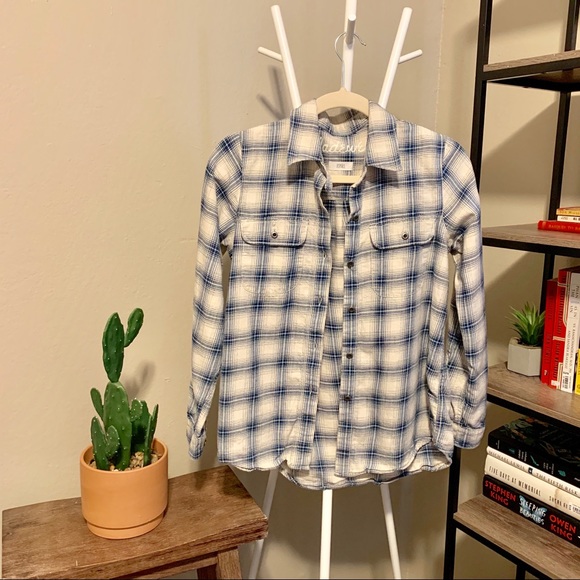 Madewell Tops - Madewell %100 Cotton Plaid Shirt